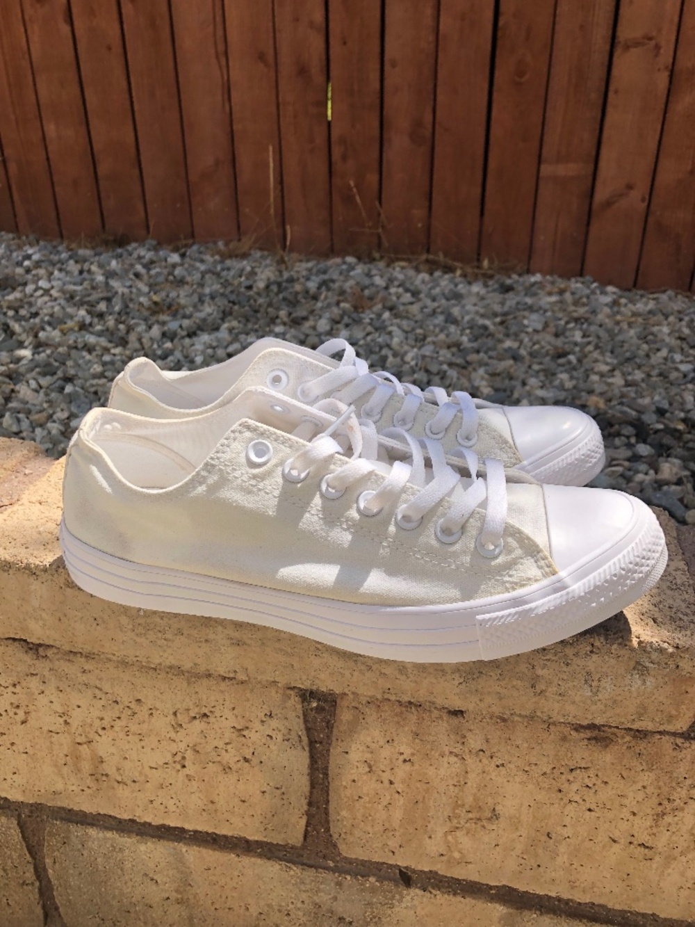 Converse Chuck Taylor All Star Ox (Mono Canvas) All White